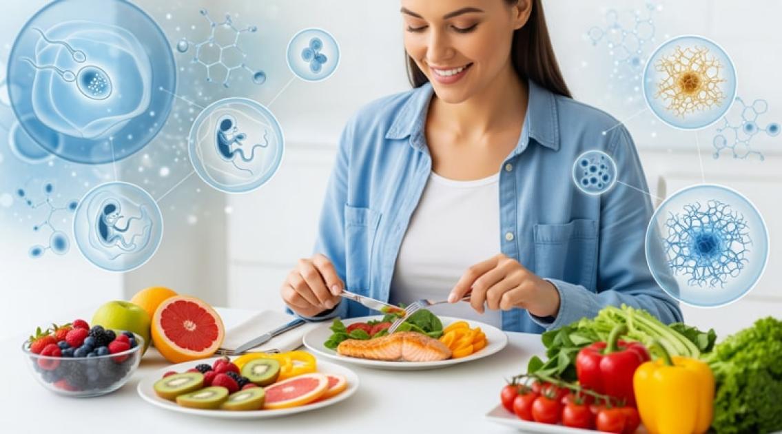 رژیم غذایی برای افزایش باروری؛ بهترین غذاها برای افزایش شانس بارداری